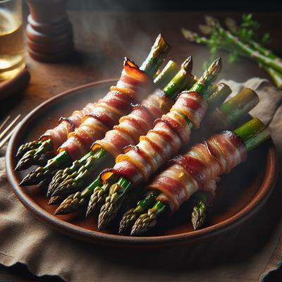 Image of Roasted Asparagus with Pancetta