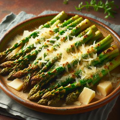 Image of Roasted Asparagus with Parmesan