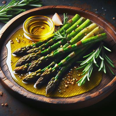 Image of Roasted Asparagus with Rosemary Oil