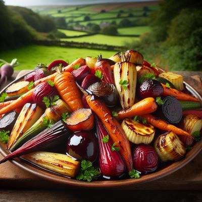 Image of Roasted Balsamic Vegetables Great Britain