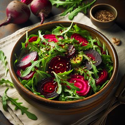 Image of Roasted Beet and Arugula Salad