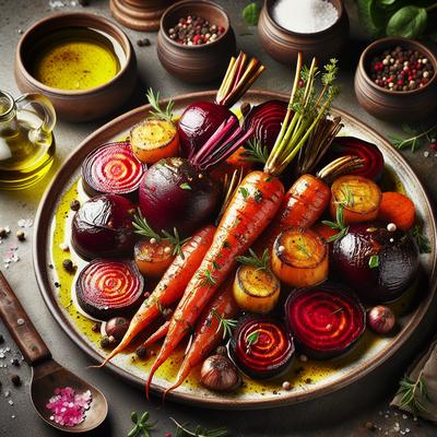 Image of Roasted Beets and Carrots from Cooks Illustrated