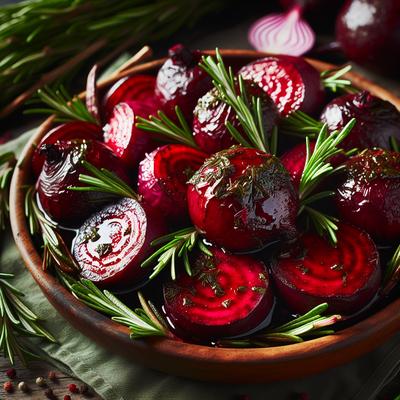 Image of Roasted Beets with a Rosemary Glaze