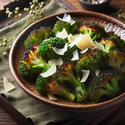 Image of Roasted Broccoli with Grated Manchego
