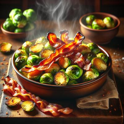 Image of Roasted Brussels Sprouts with Bacon