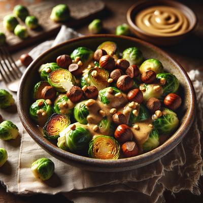 Image of Roasted Brussels Sprouts with Hazelnut Brown Butter