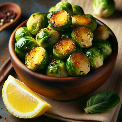 Image of Roasted Brussels Sprouts with Lemon