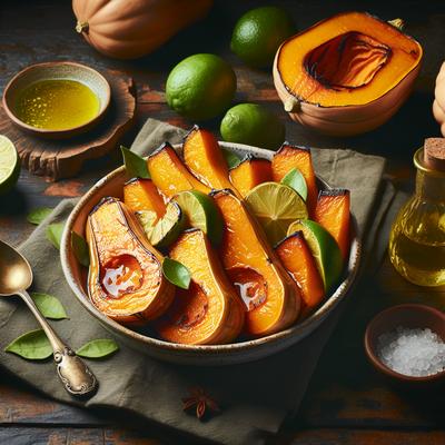 Image of Roasted Butternut Squash with Lime Juice