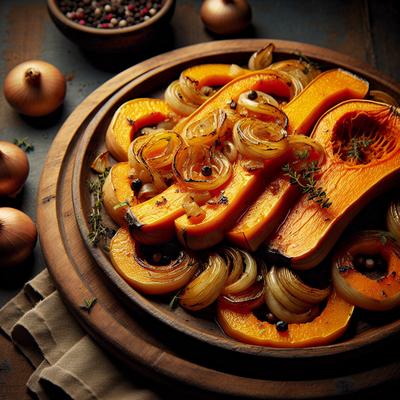 Image of Roasted Butternut Squash with Shallots