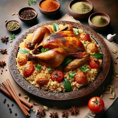 Image of Roasted Chicken Al Kabsa Saudi Gluten Free