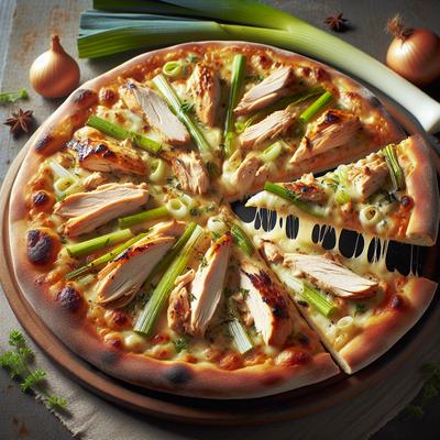 Image of Roasted Chicken and Leek Pizza
