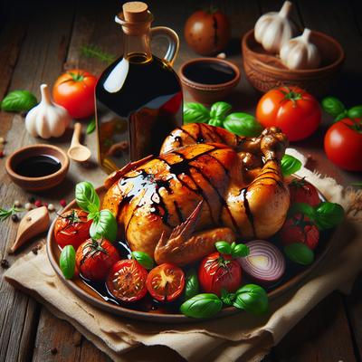 Image of Roasted Chicken with Balsamic Vinaigrette