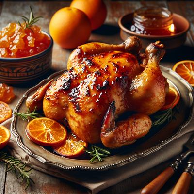 Image of Roasted Chicken with Marmalade