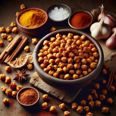 Image of Roasted Chickpeas with Garam Masala