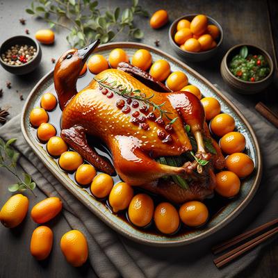 Image of Roasted Duck with Kumquat Sauce