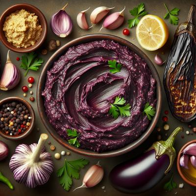 Image of Roasted Eggplant Aubergine Spread