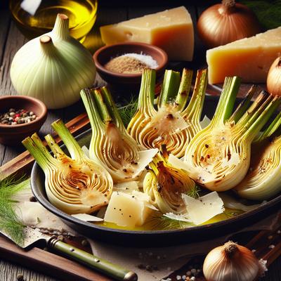 Image of Roasted Fennel with Parmesan Giada De Laurentiis