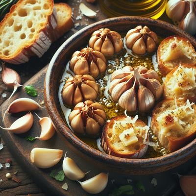 Image of Roasted Garlic and Asiago Spread