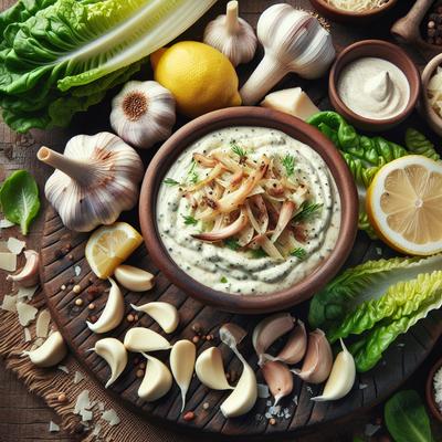 Image of Roasted Garlic Caesar Style Dressing