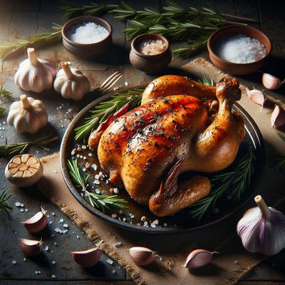 Image of Roasted Garlic Chicken with Rosemary