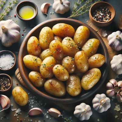 Image of Roasted Garlic Fingerling Potatoes
