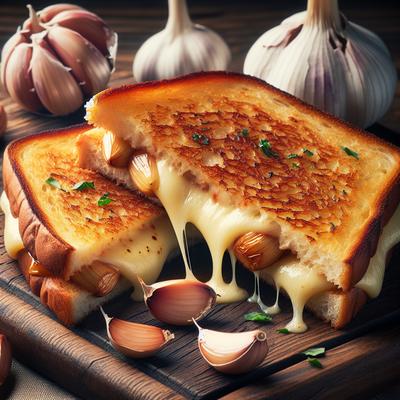 Image of Roasted Garlic Grilled Cheese Sandwich