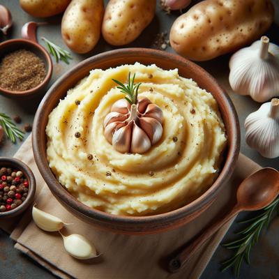Image of Roasted Garlic Make Ahead Mashed Potatoes