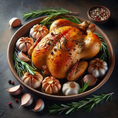 Image of Roasted Garlic Rosemary Chicken