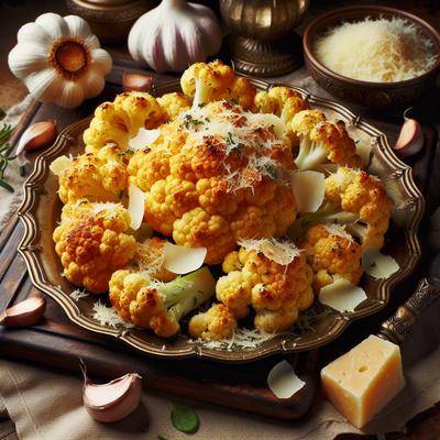 Image of Roasted Parmesan Garlic Cauliflower