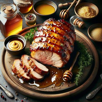 Image of Roasted Pork Tenderloin with Honey Mustard Sauce