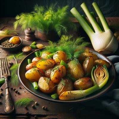 Image of Roasted Potatoes and Fennel