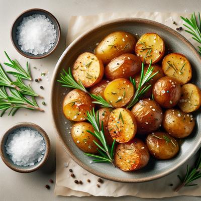 Image of Roasted Potatoes with Rosemary and Sea Salt