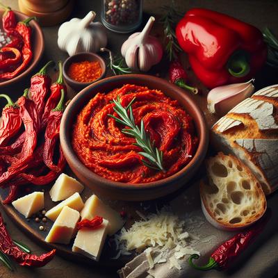 Image of Roasted Red Pepper Parmesan Spread