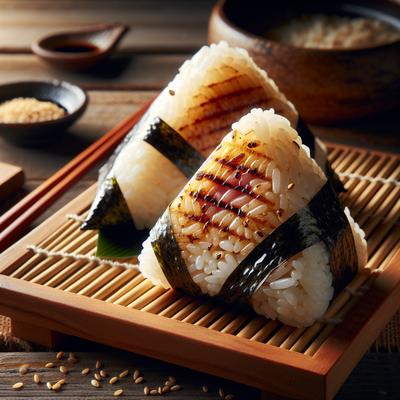 Image of Roasted Rice Balls Onigiri Yaki