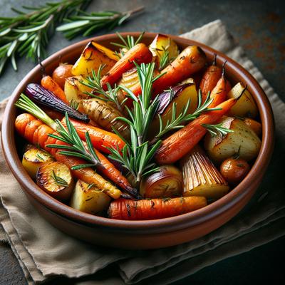 Image of Roasted Root Vegetables with Rosemary