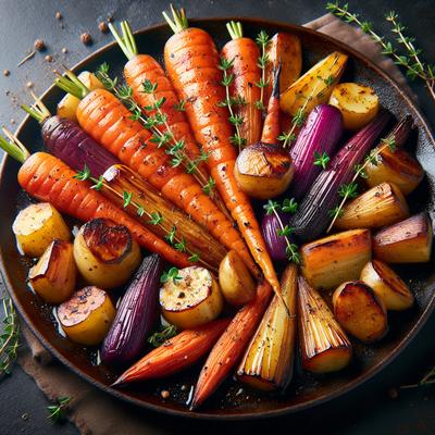 Image of Roasted Root Vegetables with Thyme