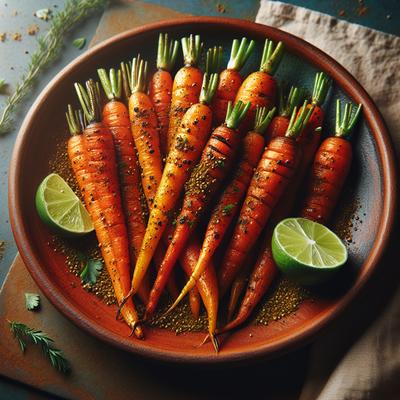 Image of Roasted Spring Carrots with Cumin and Lime