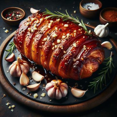 Image of Roasted Sweet Pork Tenderloins with Garlic