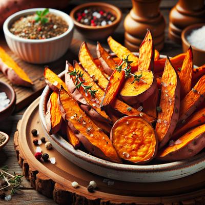 Image of Roasted Sweet Potato Fries or Rounds