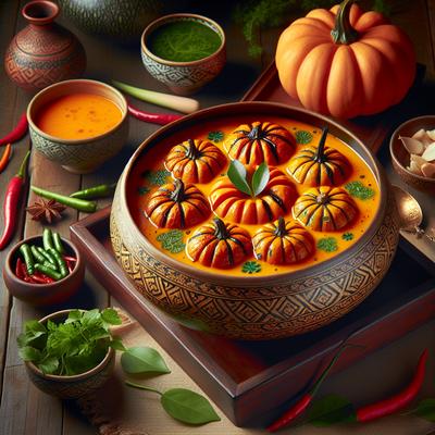 Image of Roasted Thai Pumpkin Soup Low Fat