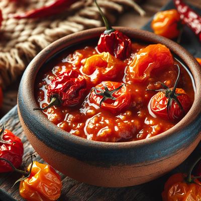 Image of Roasted Tomato and Habanero Sauce