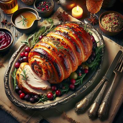Image of Roasted Turkey Roulade Ina Garten Barefoot Contessa