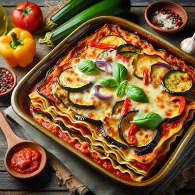 Image of Roasted Vegetable Lasagna Vegetarian