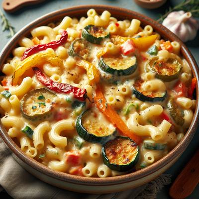 Image of Roasted Vegetable Puree Mac and Cheese