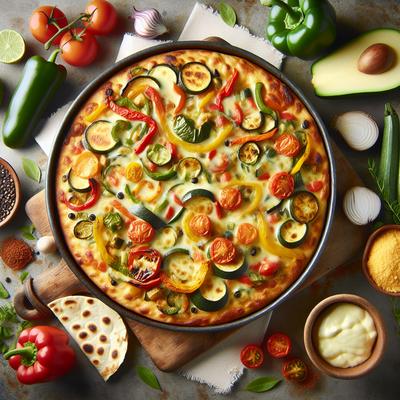 Image of Roasted Vegetable Tortilla Bake