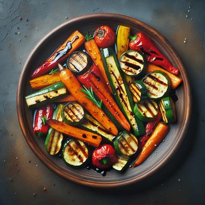 Image of Roasted Vegetables with Balsamic Vinegar