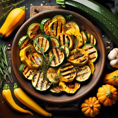 Image of Roasted Zucchini and Yellow Summer Squash