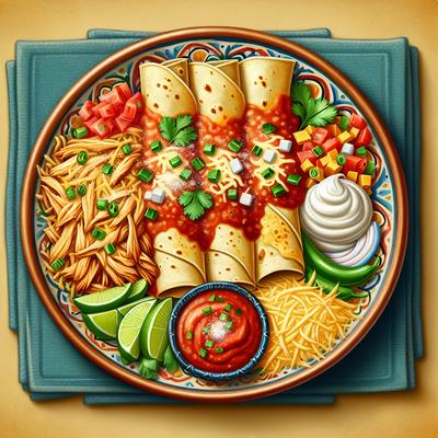 Image of Robin's Chicken Enchiladas