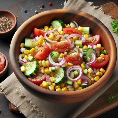 Image of Robyn's Corn Salad No Vinegar