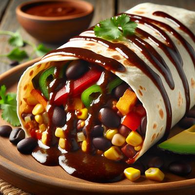 Image of Rock N Mole Veggie Burritos